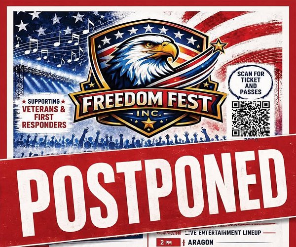 Freedom Fest in Belleville, Illinois has been postponed.