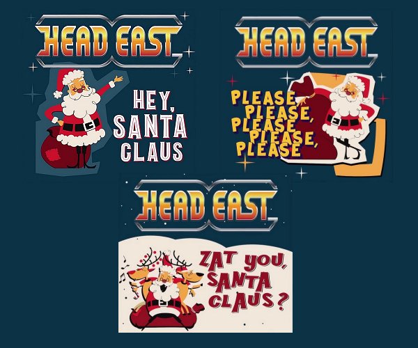 Head East Christmas songs - proceeds go to St. Jude's Children's Hospital